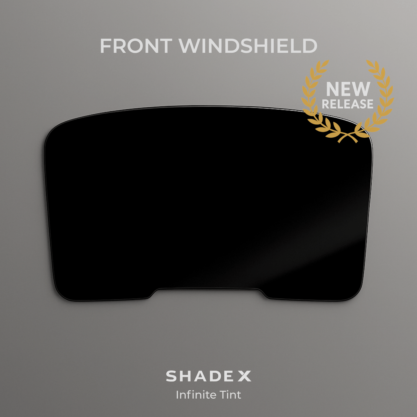 ShadeX Reusable Custom Cut Tint – Front Windshield