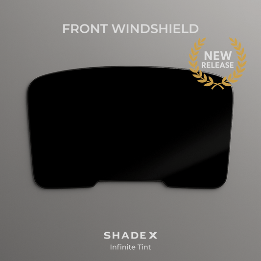 ShadeX Reusable Custom Cut Tint – Front Windshield