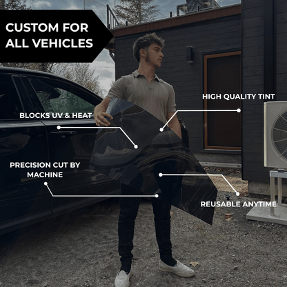 ShadeX Reusable Custom Cut Tint – Rear Windshield